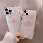 Ownest Compatible for iPhone 14 Pro Max Cute 3D Pink Bowknot Slim Clear