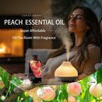 Peach Essential Oil, Peach Oil 4 Fl Oz 120ML for Diffuser Humidifier Yoga