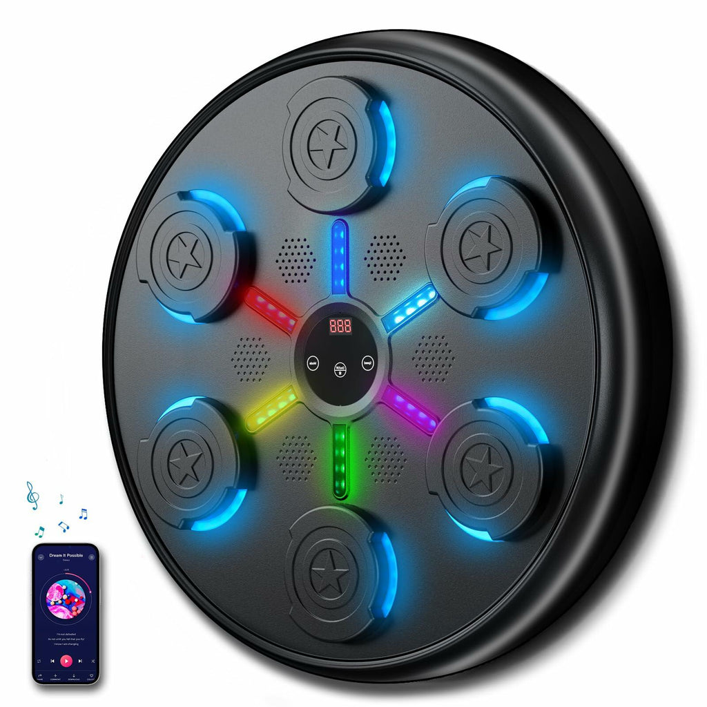 jiaao Music Boxing Machine, 2025 Upgrade Workout Machine for Adults Women Kids,