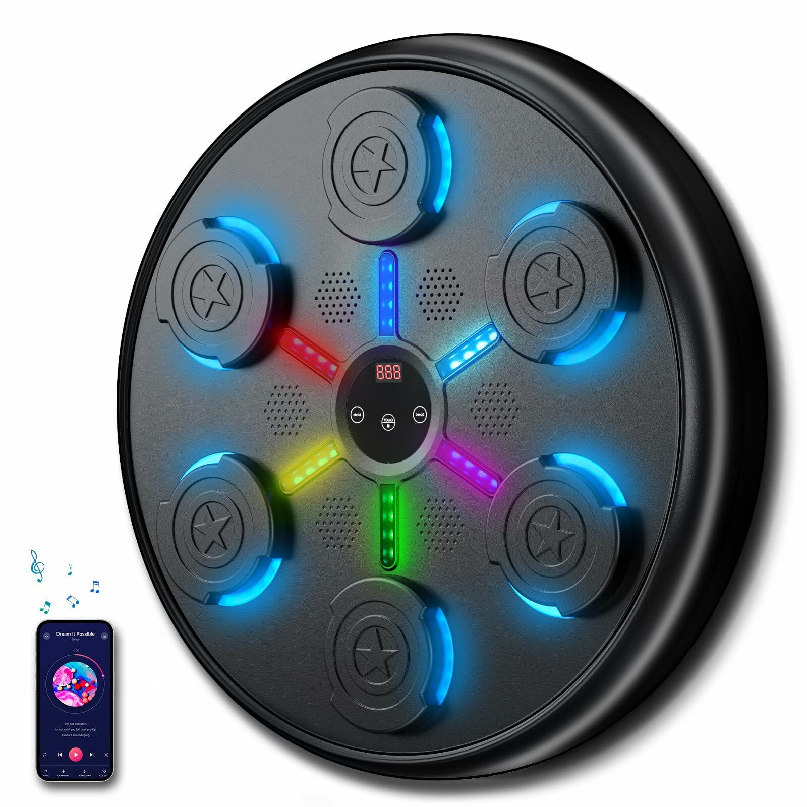 jiaao Music Boxing Machine, 2025 Upgrade Workout Machine for Adults Women Kids,