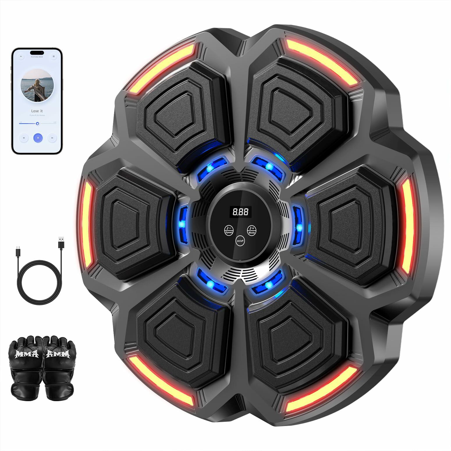 Music Boxing Machine for Adults Kids Smart Boxing Pad Training Machine,Wall