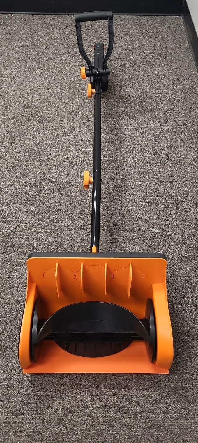 HEYWORK Brushless Cordless Electric Snow Shovel with 4.0 Ah Battery and Fast