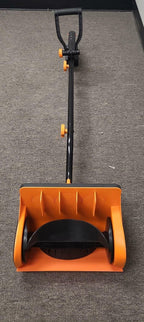 HEYWORK Brushless Cordless Electric Snow Shovel with 4.0 Ah Battery and Fast