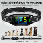 FAFAFROG Dog Bark Collar, Rechargeable Smart Collar, Anti Barking Training