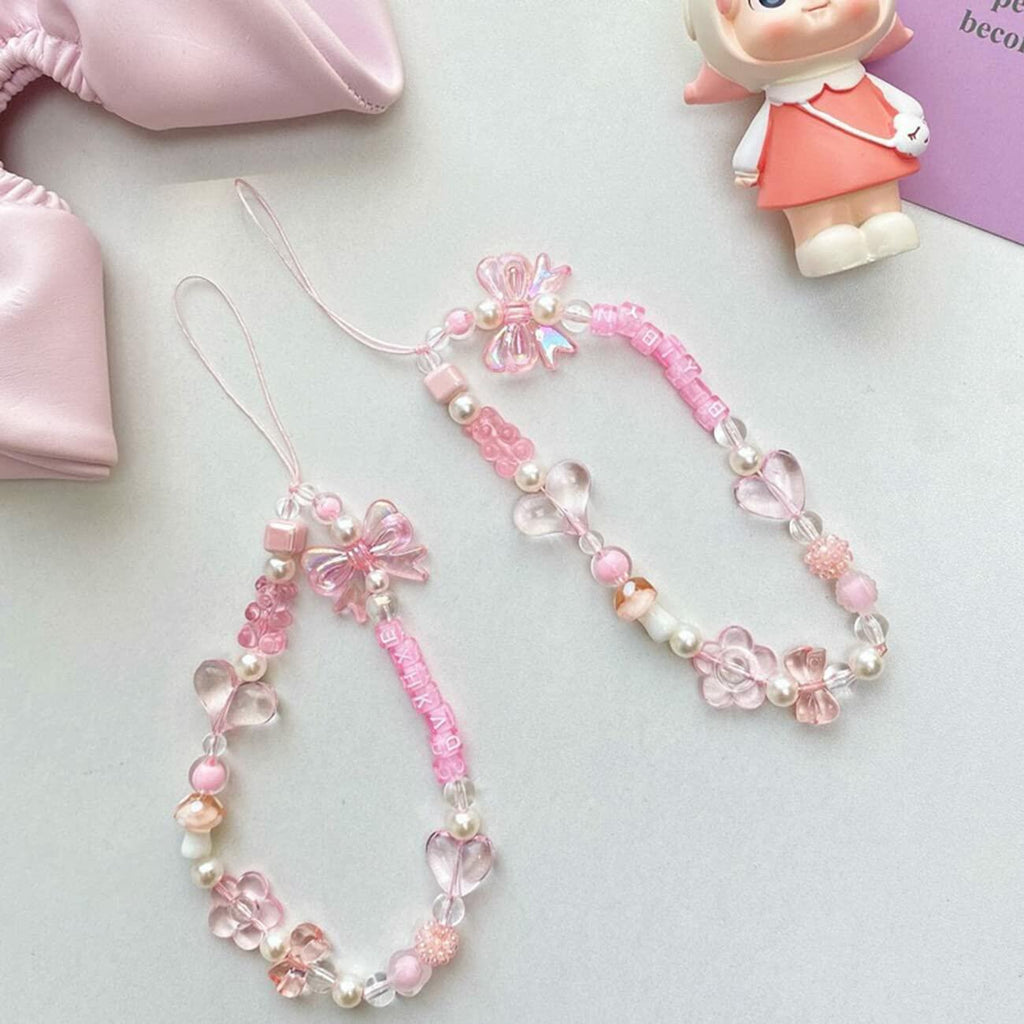 Ownest Compatible for iPhone 14 Pro Max Cute 3D Pink Bowknot Slim Clear