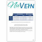 NuVein Compression Socks, 20-30 mmHg Support for Men, Padded Cushion Foot, Knee