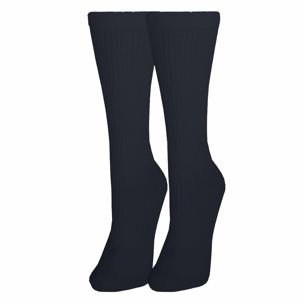 NuVein 15-20 mmHg Medical Compression Socks, Mid Calf Crew Length, Padded