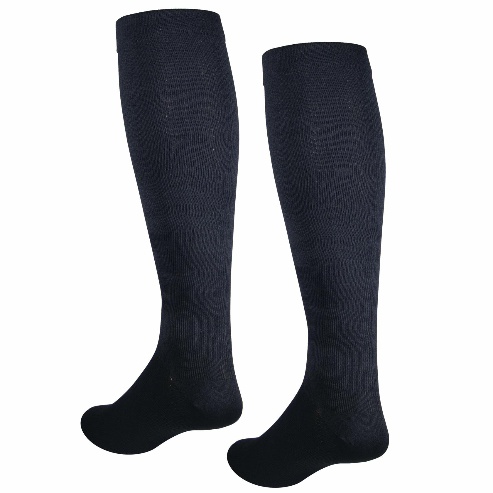 NuVein Men's Compression Socks, 15-20 mmHg Support, Dress Trouser Style, Over