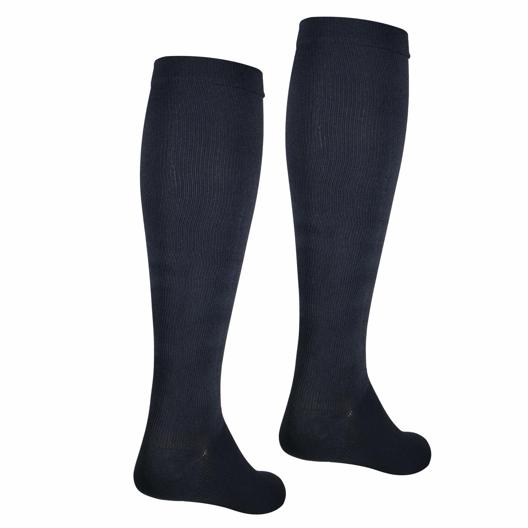 NuVein Men's Compression Socks, 15-20 mmHg Support, Dress Trouser Style, Over