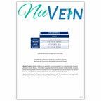 NuVein 15-20 mmHg Medical Compression Socks, Mid Calf Crew Length, Padded