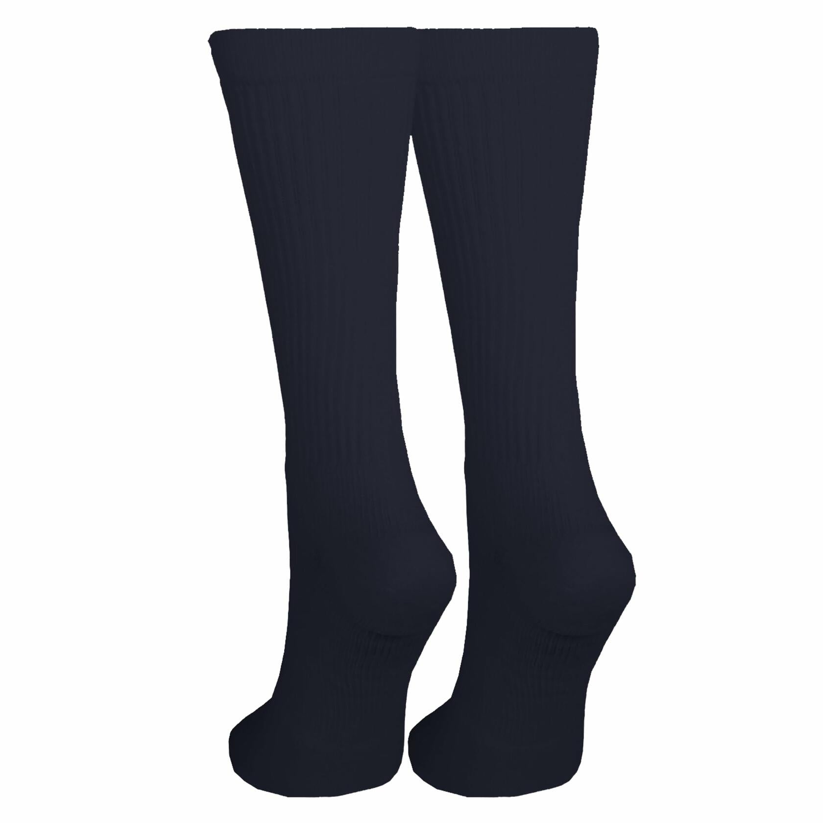NuVein 15-20 mmHg Medical Compression Socks, Mid Calf Crew Length, Padded