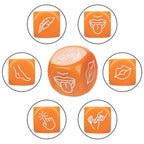 CalExotics Naughty Bits Roll with It Icon-Based Sex Dice Game - SE-4410-77-2