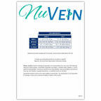 NuVein Compression Socks, 15-20 mmHg Support for Men, Padded Cushion Foot, Knee
