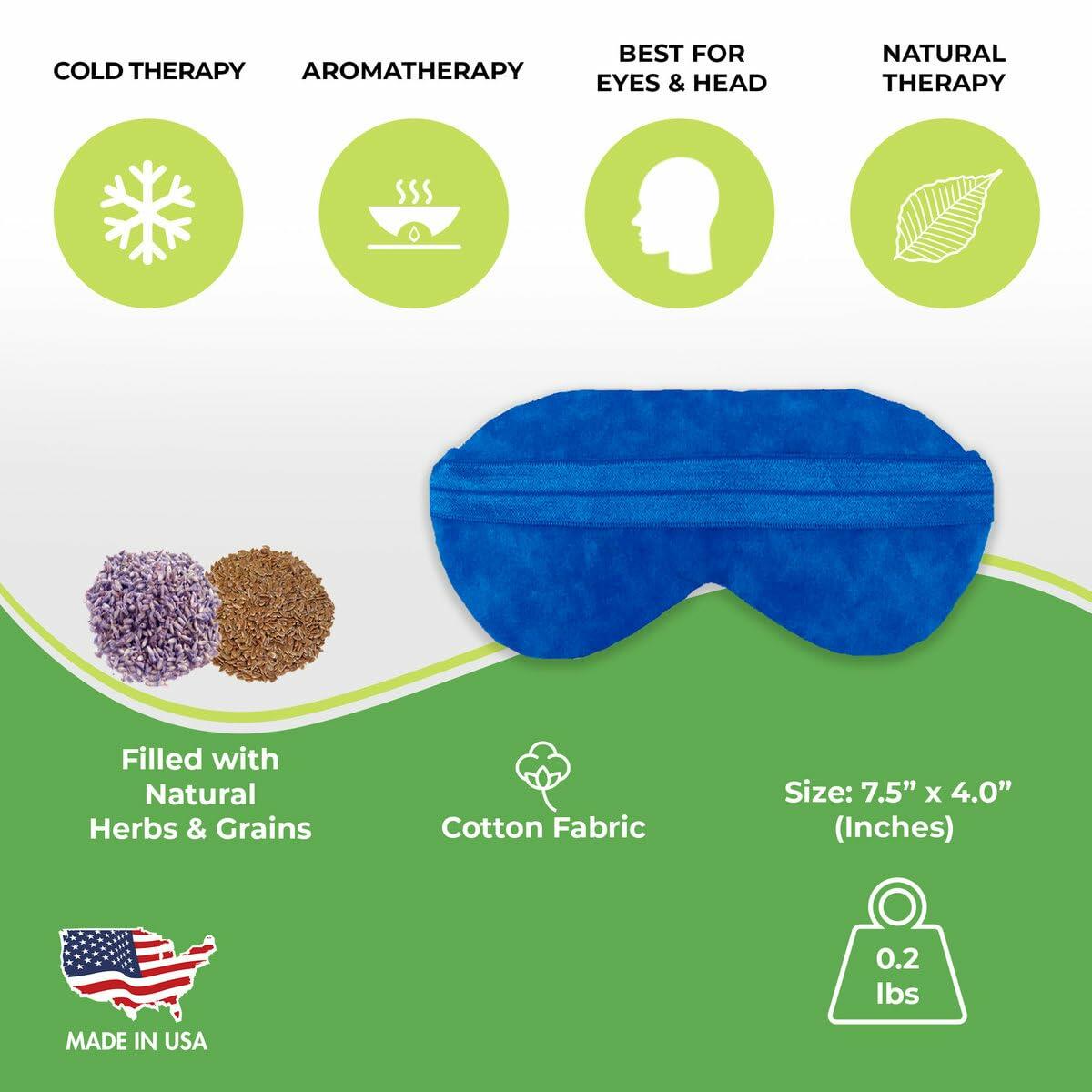 Pack of 1 Nature Creation Lavender Aromatherapy Sleeping Eye Mask Pillow -