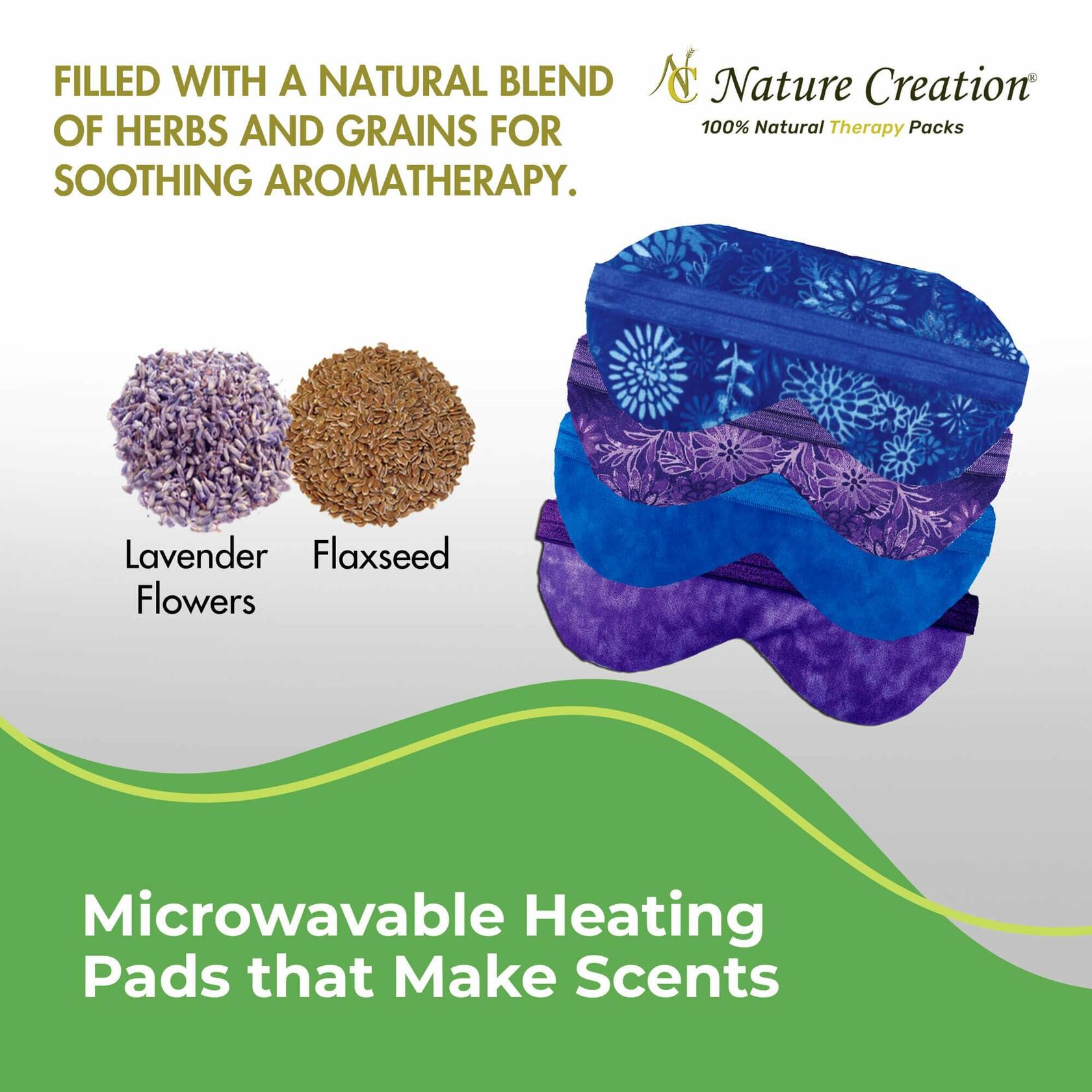 Pack of 1 Nature Creation Lavender Aromatherapy Sleeping Eye Mask Pillow -