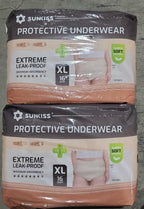 32 Count SUNKISS Women Incontinence Underwear, X Large Daytime Disposable