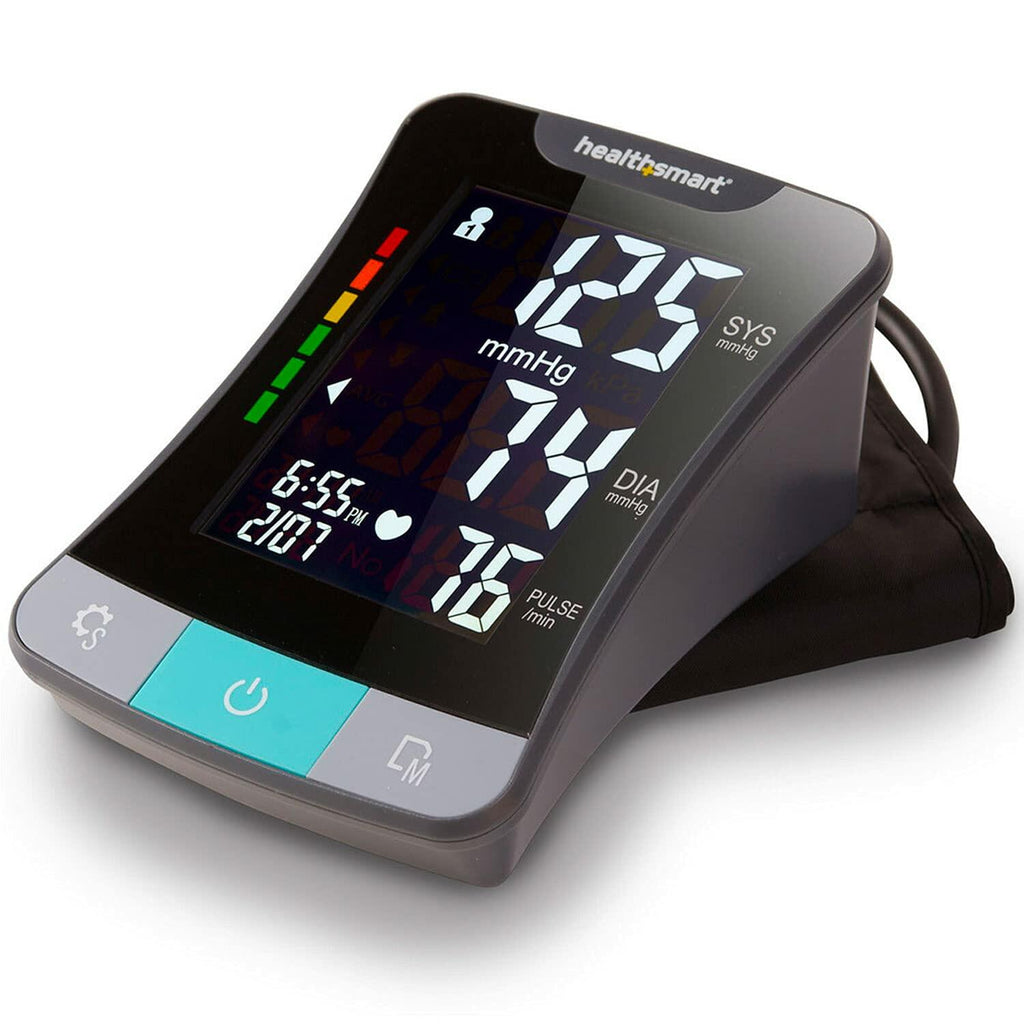 HealthSmart Digital Premium Blood Pressure Monitor with Automatic Upper Arm Cuff