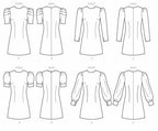 McCall's Women's Unlined Fitted Dress Sewing Patterns, Plus Sizes 18W-24W,