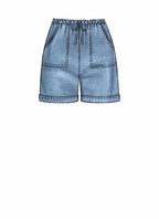 McCall's M7966CCE Learn Girl's Shorts and Pants Sewing Patterns, Sizes 3-6,
