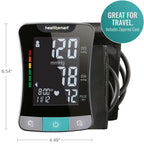 HealthSmart Digital Premium Blood Pressure Monitor with Automatic Upper Arm Cuff