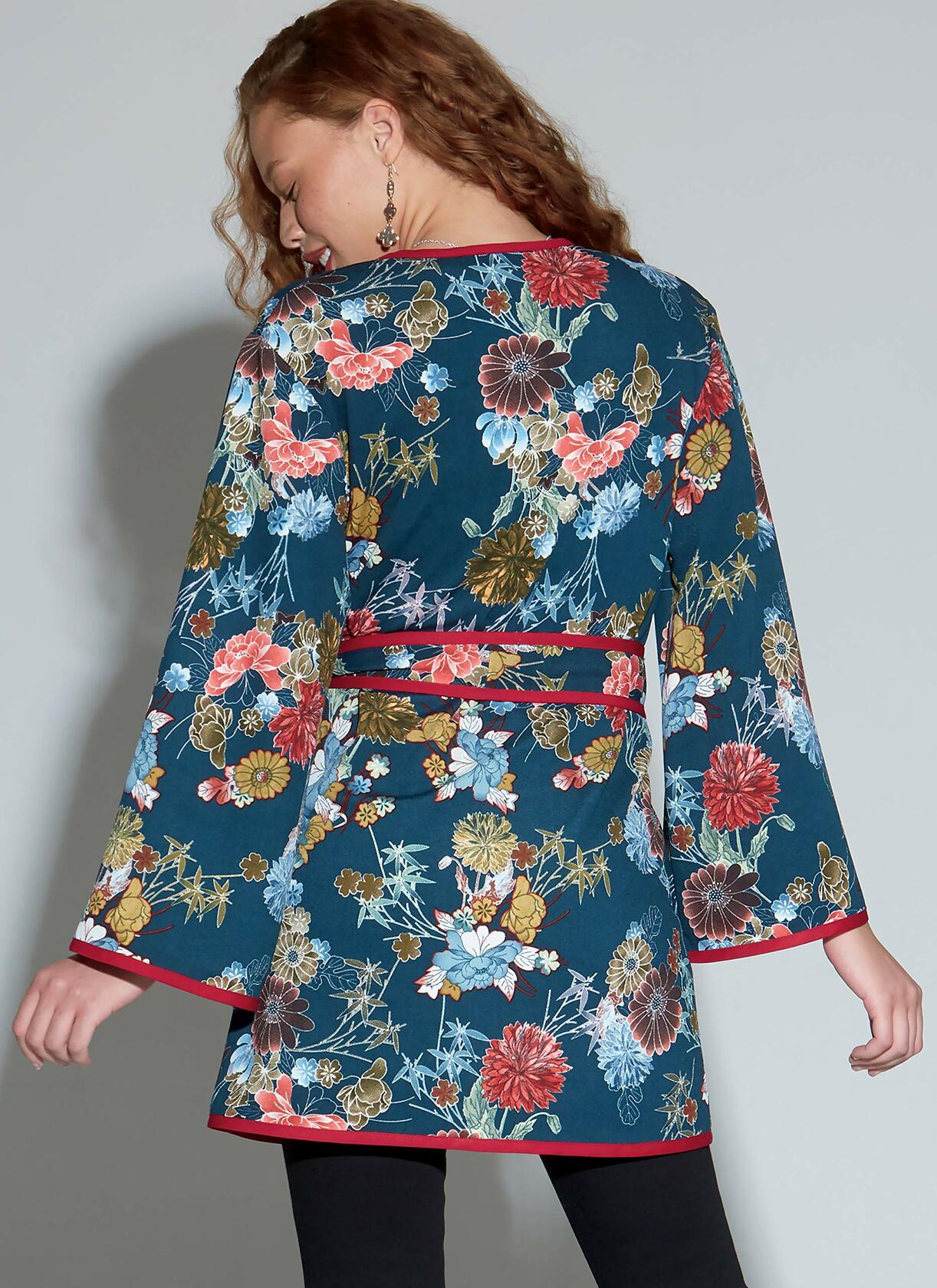 McCall's M7817 Women's V-Neck and Bell Sleeve Jacket Sewing Patterns by Khaliah