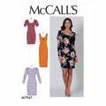 McCall Pattern Company McCall's Women's Pullover Dress, Sizes 16-22 Sewing