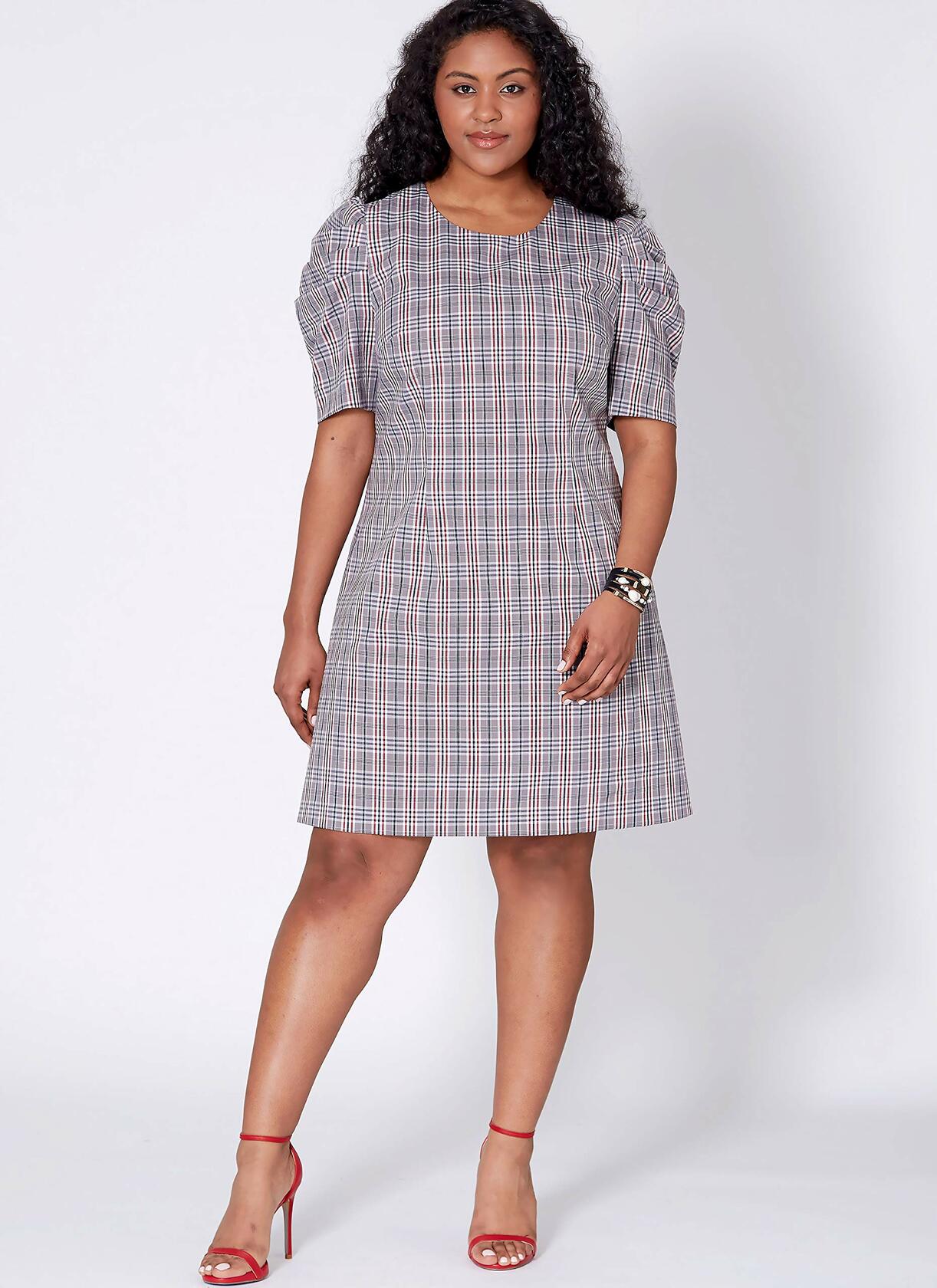 McCall's Women's Unlined Fitted Dress Sewing Patterns, Plus Sizes 18W-24W,