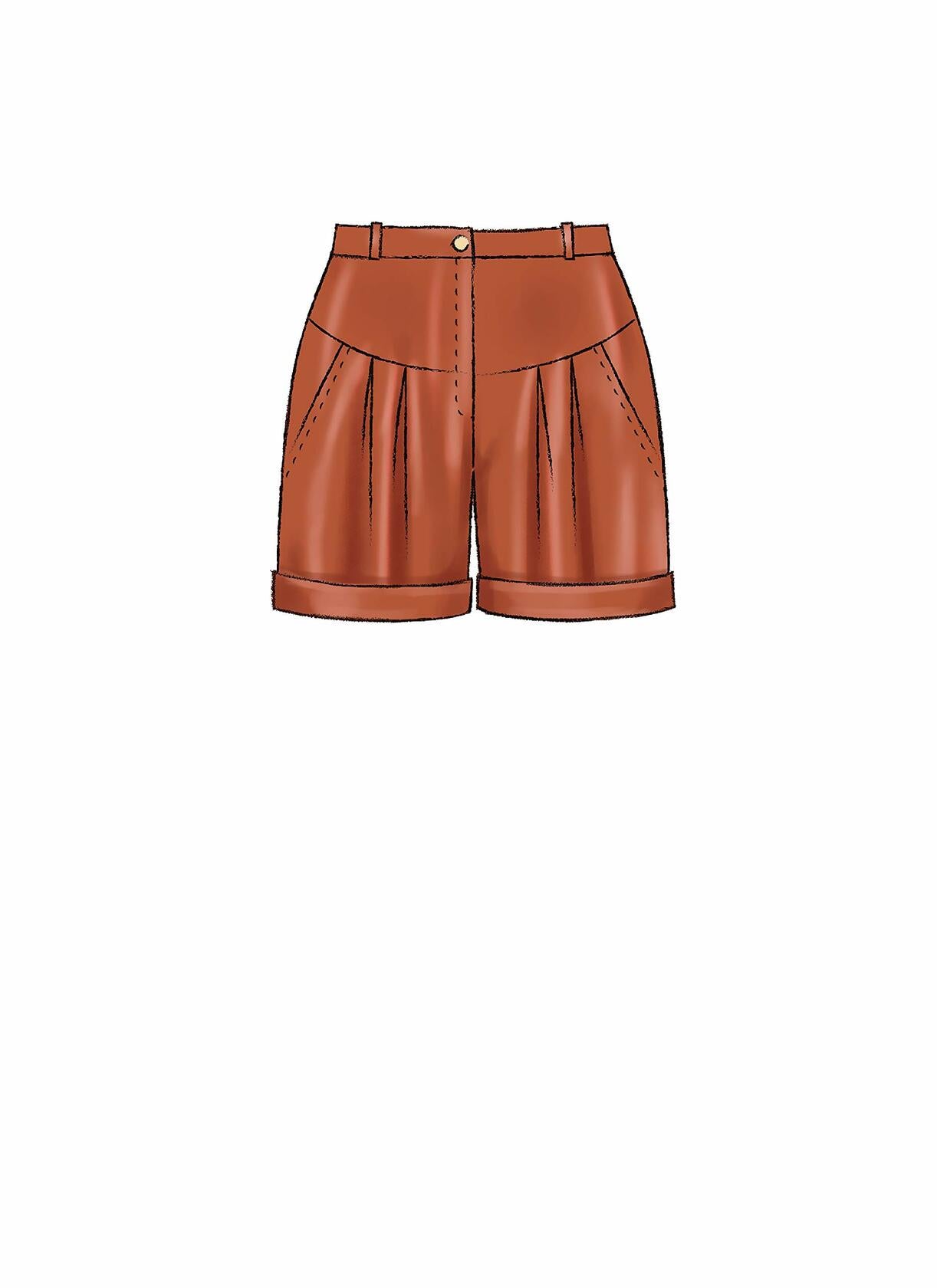 McCall's M7982A5 Women's Shorts and Dress Pants Sewing Patterns, Sizes 6-14
