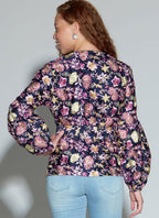 McCall's M7817 Women's V-Neck and Bell Sleeve Jacket Sewing Patterns by Khaliah