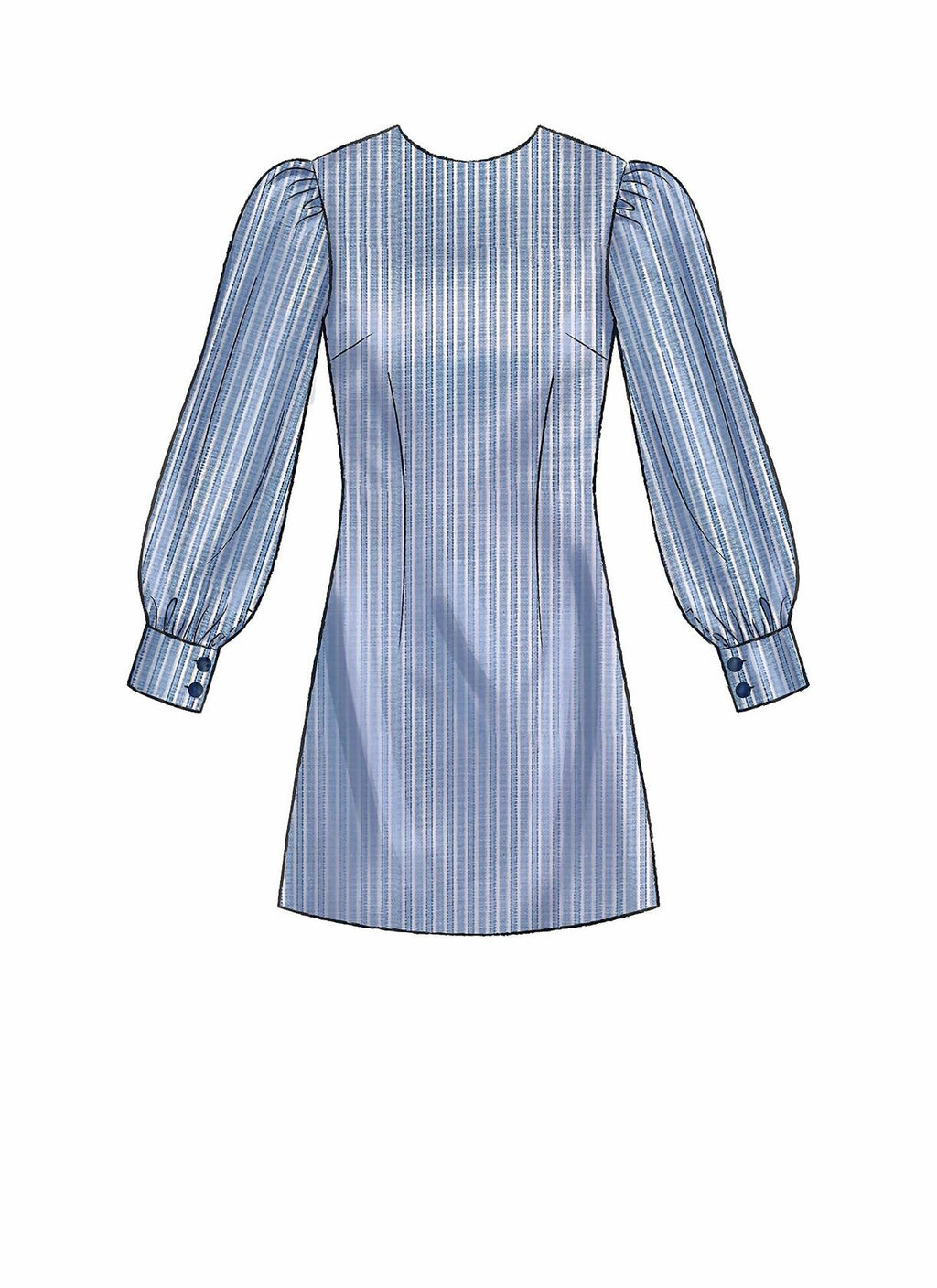 McCall's Women's Unlined Fitted Dress Sewing Patterns, Plus Sizes 18W-24W,