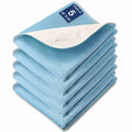 5 Pack SOLOSHINE Washable Waterproof Underpads, 24" x 18"  Heavy Absorbency