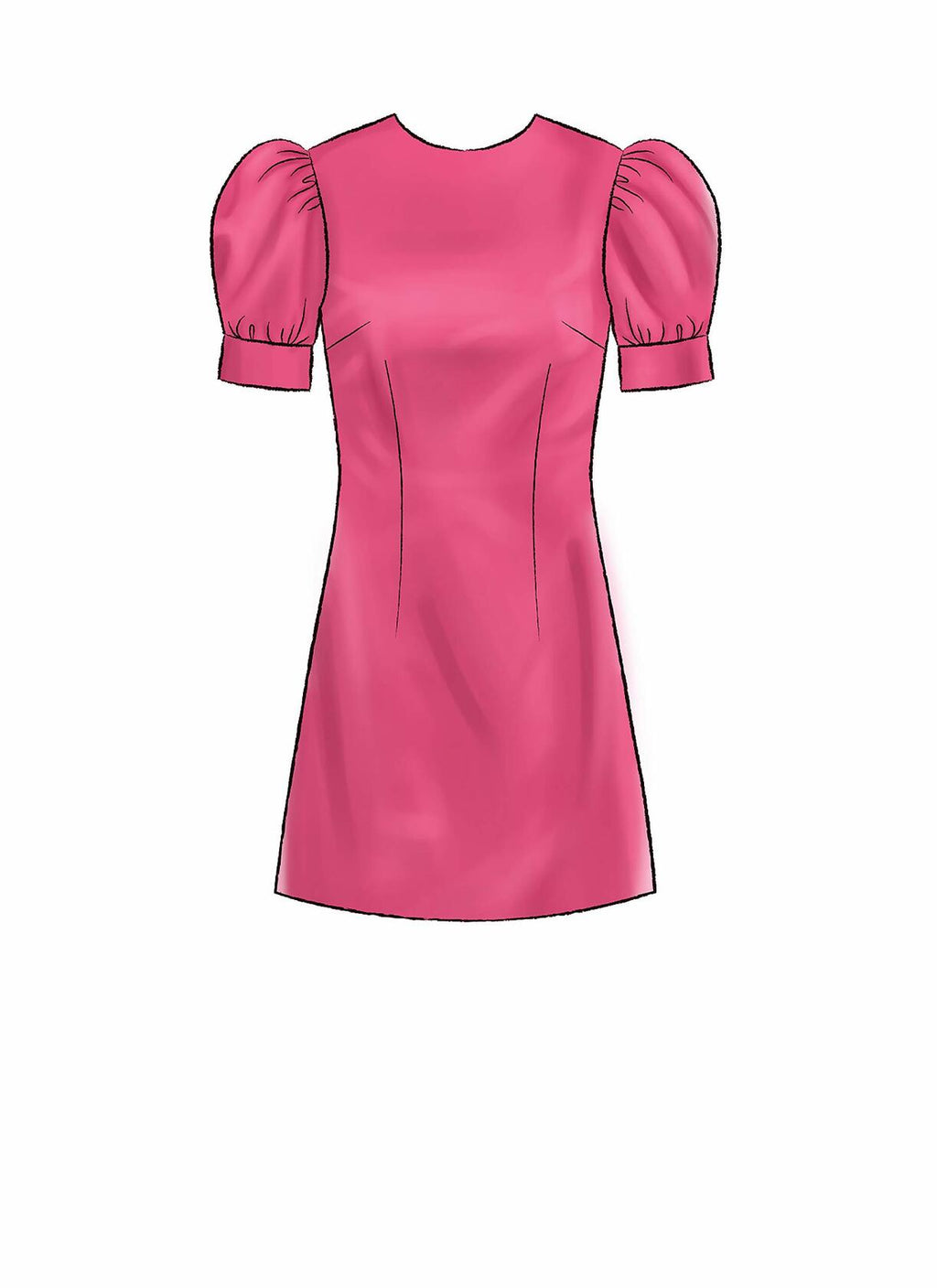 McCall's Women's Unlined Fitted Dress Sewing Patterns, Plus Sizes 18W-24W,