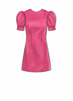 McCall's Women's Unlined Fitted Dress Sewing Patterns, Plus Sizes 18W-24W,