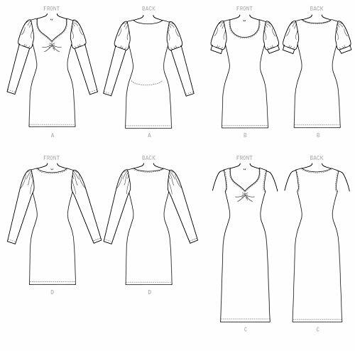 McCall Pattern Company McCall's Women's Pullover Dress, Sizes 16-22 Sewing