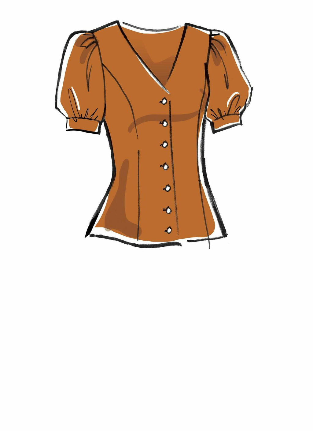 McCall's Pattern Misses' Tops, E5 (14-16-18-20-22) Various