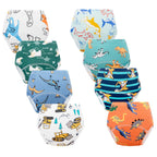 8 Pack Cogindss Xmrlvn Baby Potty Training Underwear, LARGE,  Cotton Toddler