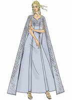 McCall's Women's Fantasy Dress Cosplay Costume, Sizes 14-22 Sewing Pattern