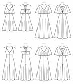 McCall Pattern McCall's Women's Jumpsuit and Dress, Sizes 6-14 Sewing Pattern,
