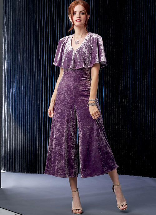 McCall Pattern McCall's Women's Jumpsuit and Dress, Sizes 6-14 Sewing Pattern,