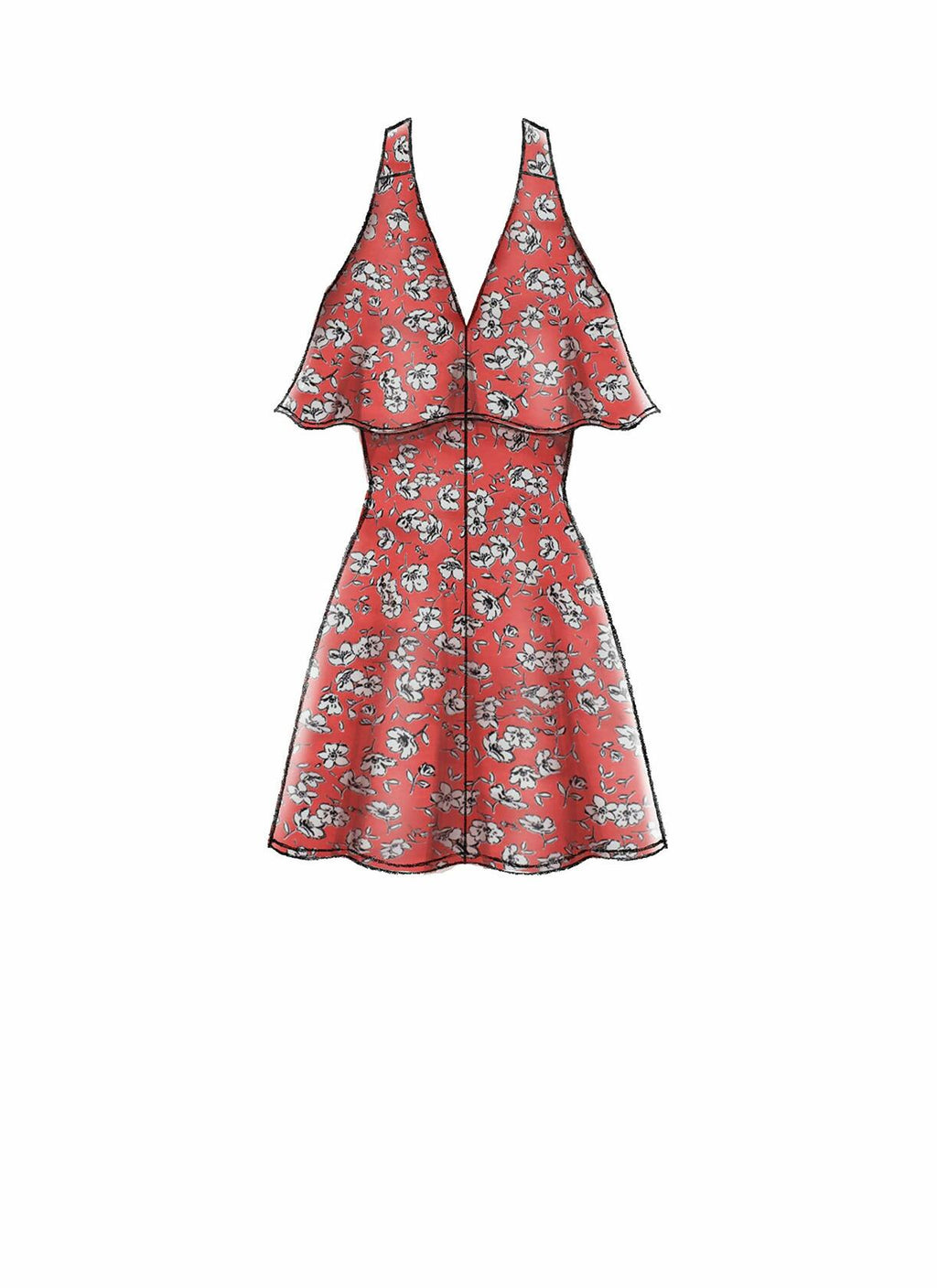 McCall Pattern McCall's Women's Jumpsuit and Dress, Sizes 6-14 Sewing Pattern,