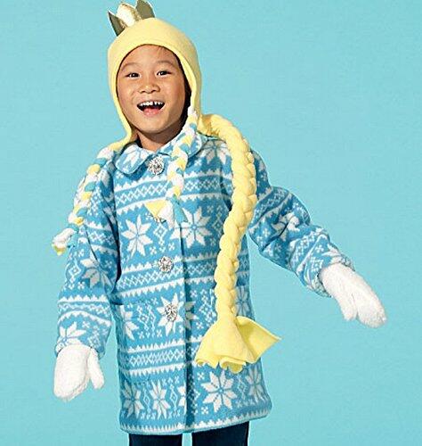 McCall's Patterns M7276 Children's/Girls' Coats, Hat, Scarf and Mittens, Size CL