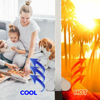 Holikme Door Draft Stopper Door Sweep Weather Stripping Noise Blocker Window