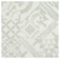 16 PCS Daltile Luxury Vinyl Flooring 18" x 18" x 2.5MM Grey Encaustic Look Tile