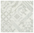 16 PCS Daltile Luxury Vinyl Flooring 18" x 18" x 2.5MM Grey Encaustic Look Tile