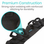 Vive Gait Belt (300lbs) Transfer Belt with Handles - Medical Nursing Safety
