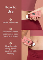 OPEN BOX - Rael Pain Relief Cream Roll-On – Fast-Absorbing Formula with Camphor,
