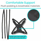 Vive Wheelchair Harness for Adults - Wheelchair Seat Belt - Safety Belt for