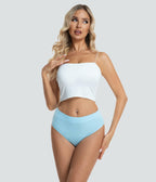 3 Pack Small SUNCHIRI Women's High Cut Incontinence Underwear, Washable