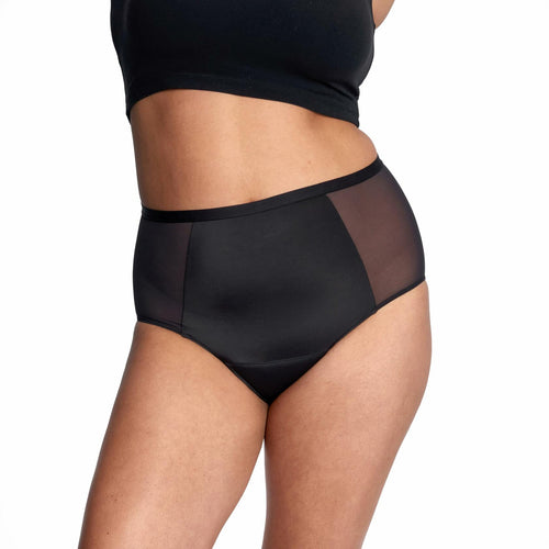Thinx Period Underwear, X-Small Comfort-Stretch Hi-Waist, Holds Up to 12 Regular