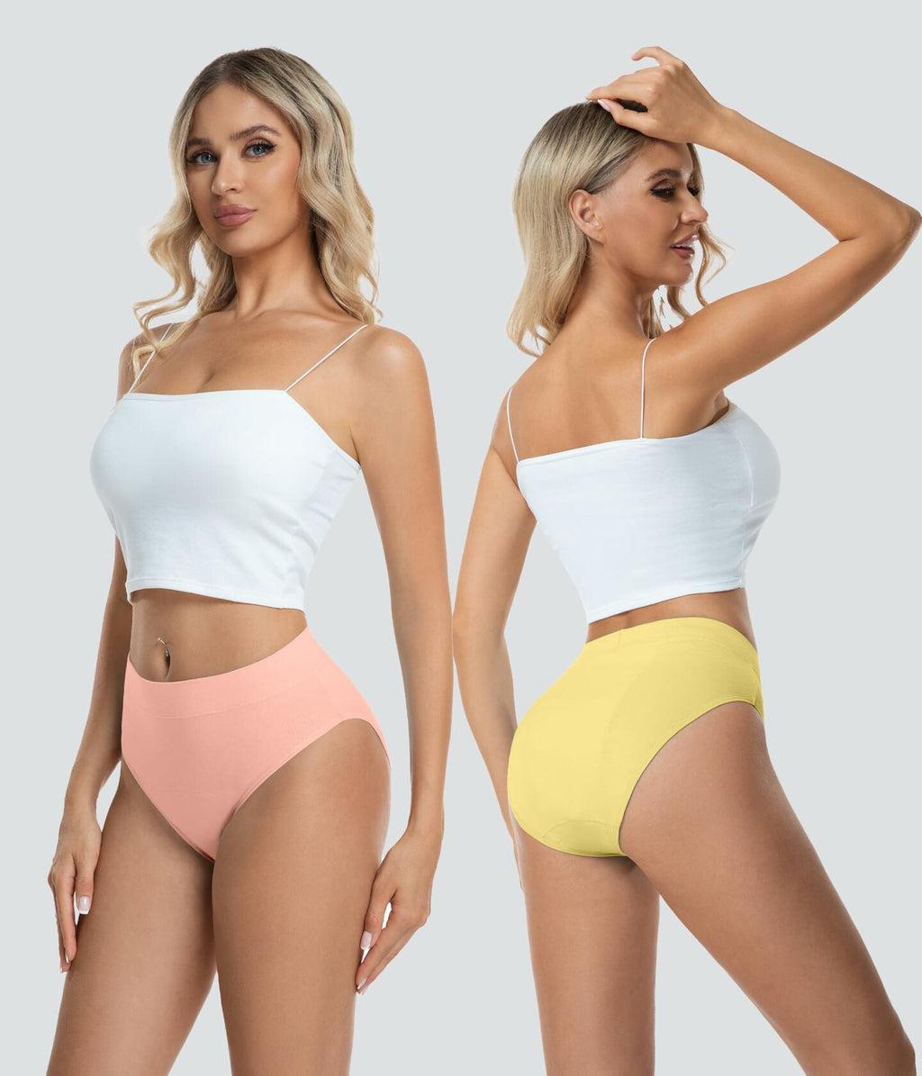 3 Pack Small SUNCHIRI Women's High Cut Incontinence Underwear, Washable